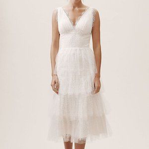 Catherine Deane White Bridal Lace Katiana Dress, 2